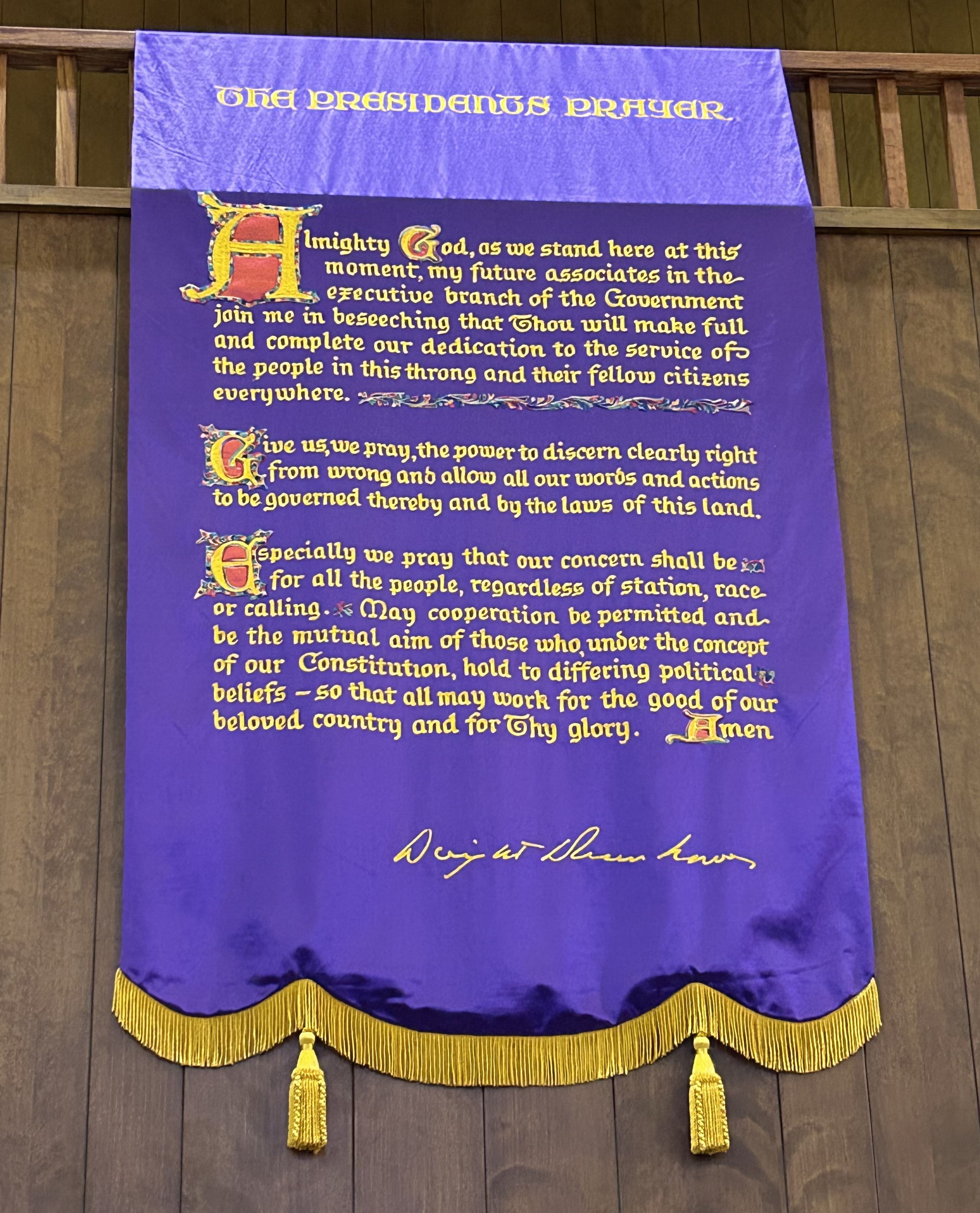 One President’s Special Prayer – Perry Waag